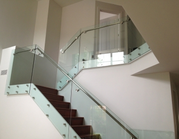 glass railings